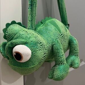 Green Chameleon Plush purse.